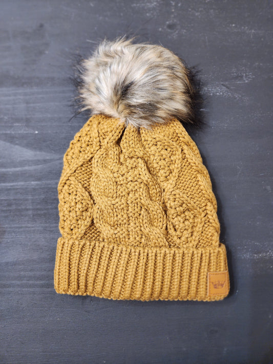 Cozy & Warm Pom Hat